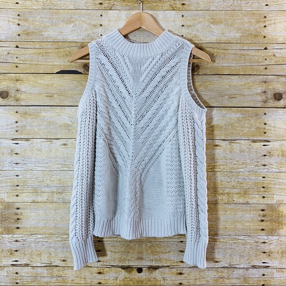 Aeropostale Sweater Cole Shoulder Knitted Size M - Picture 2 of 6